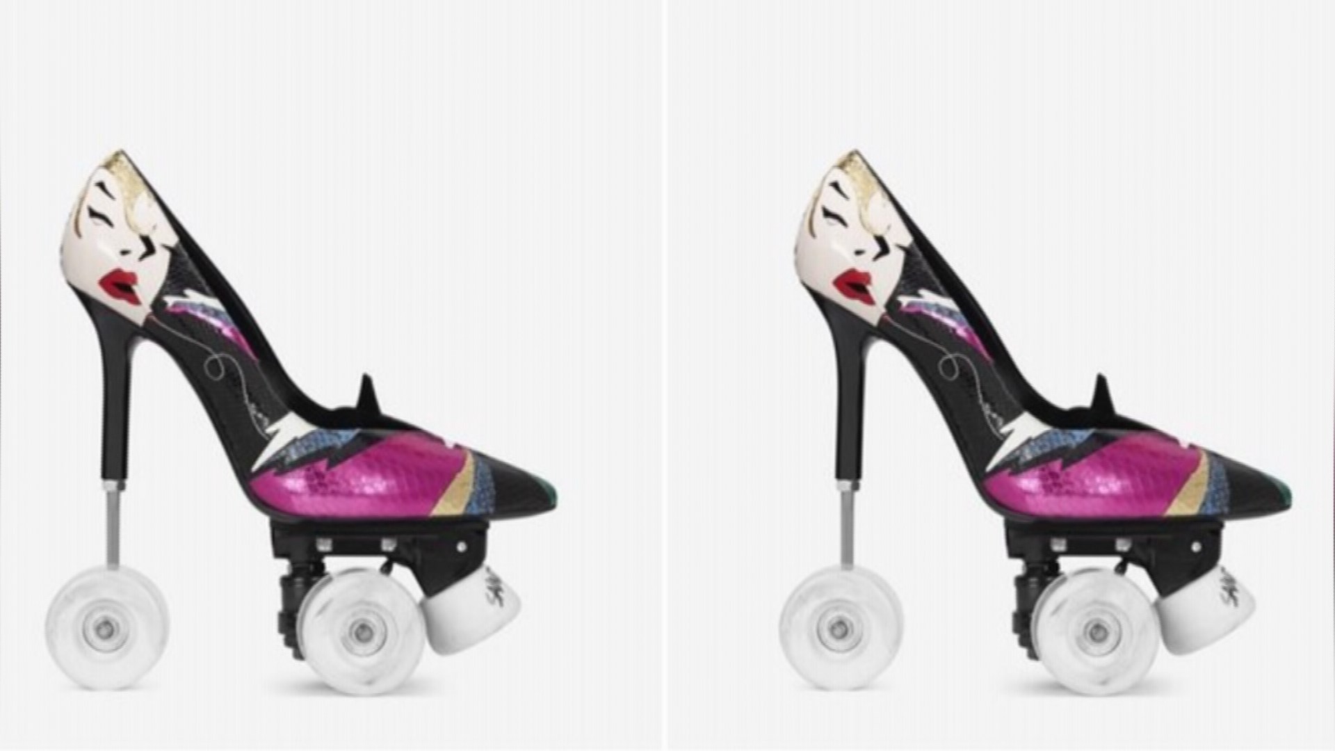 Yves saint laurent discount stiletto roller skates